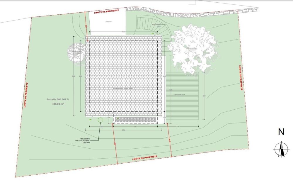 Vente Terrain Terrain de 489m2 L'Isle d'Abeau (3 Vallons) L' isle-d'abeau