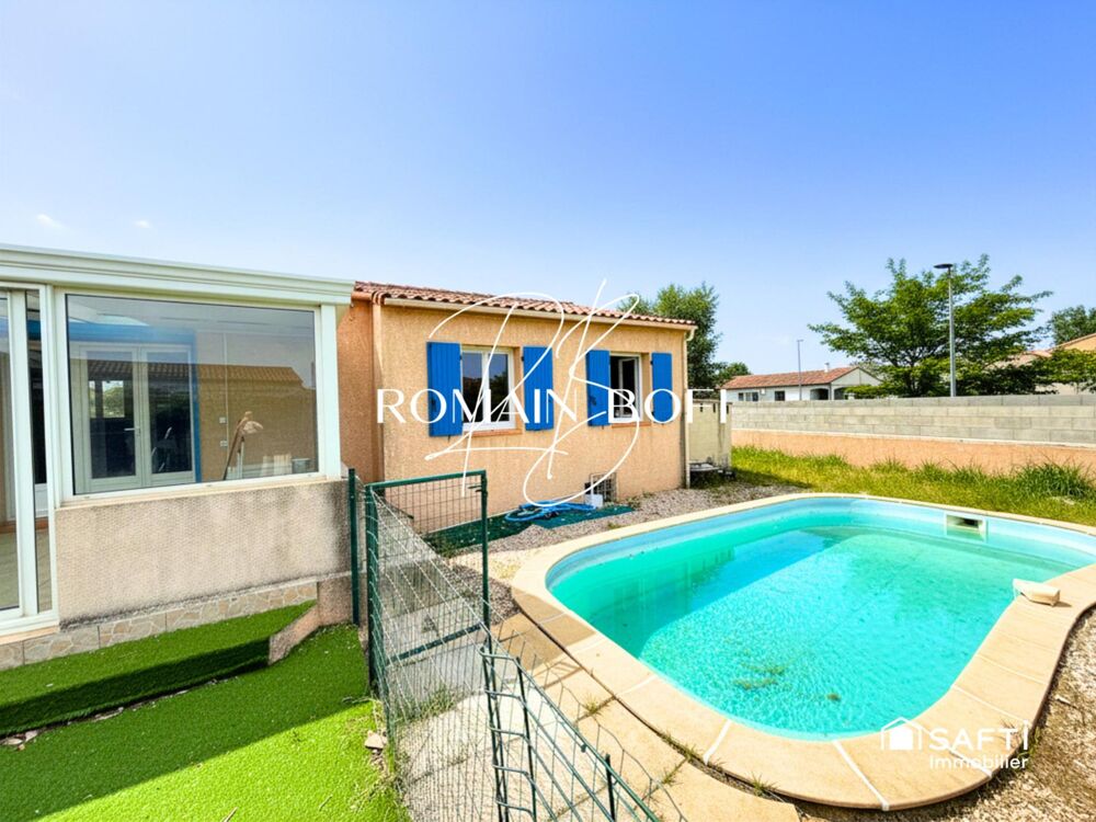 Maison 5 pièces 119m2 sur 558m2 de terrain piscine