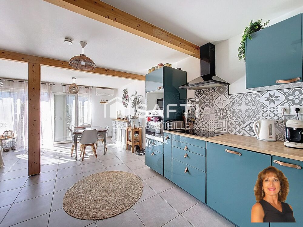 Maison 4 pièces avec petit extérieur et 2 places de parking