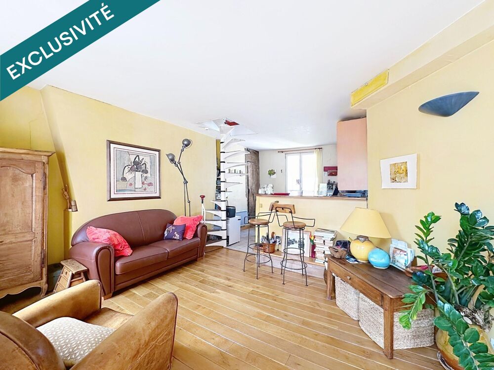Vente Appartement Duplex 4 pièces - 80m² - Belleville - Paris 19 Paris 19