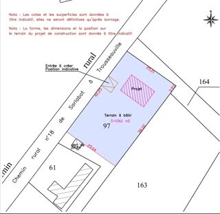  Terrain à vendre 1100 m²
