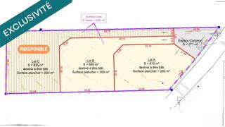  Terrain � vendre 610 m�