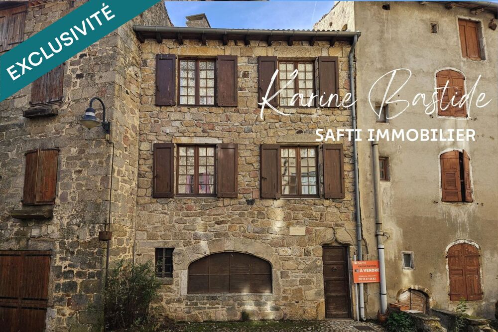 Vente Maison Maison de caractère au cœur de la cité médiévale de Pradelles Pradelles