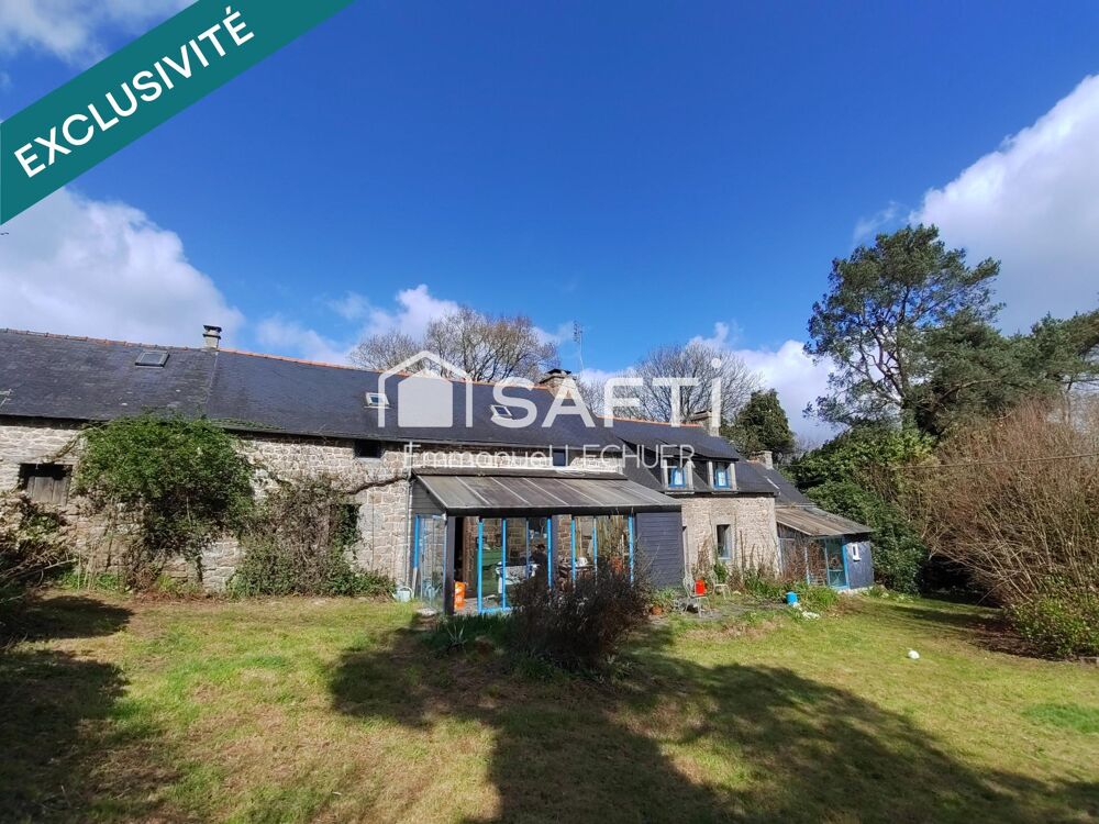 Vente Maison Longère de caractère avec dépendances et 7 400 m² de terrain Glomel