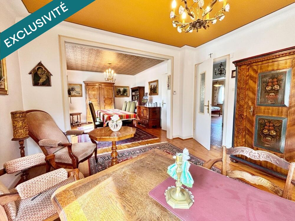 Vente Maison Rixheim – Maison individuelle 105 m² – Grand terrain de 10,79 ares – Sous-sol et dépendance Rixheim