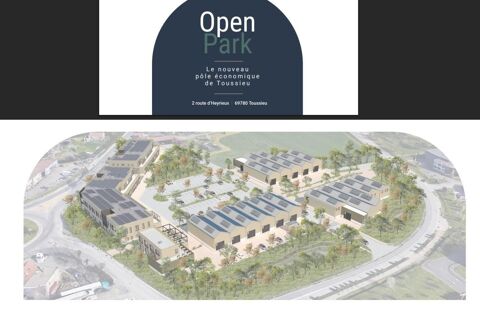 &Agrave; VENDRE � Cellules commerciales B&acirc;timents 2 & 3 � Open Park Toussieu 526377 69780 Toussieu