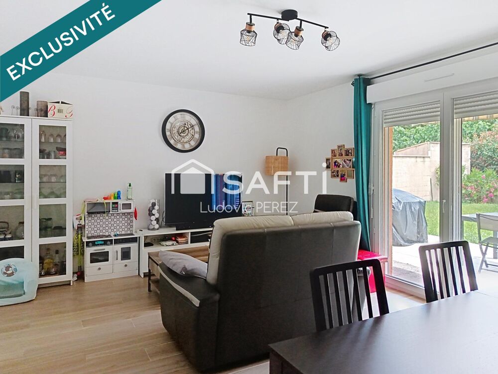LAUNAGUET (31140) MAISON T4 78 M² AVEC JARDIN 300 M² + GARAGE