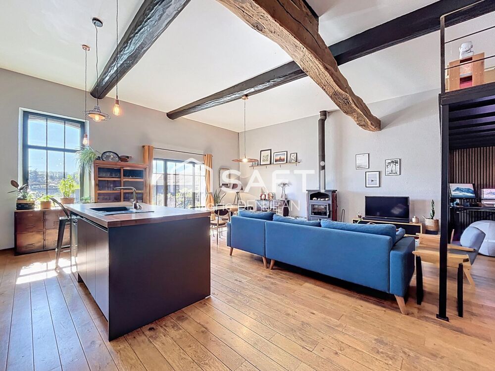 Vente Maison Vue imprenable,198 m², 4 chambres, Grand garage Cazeres