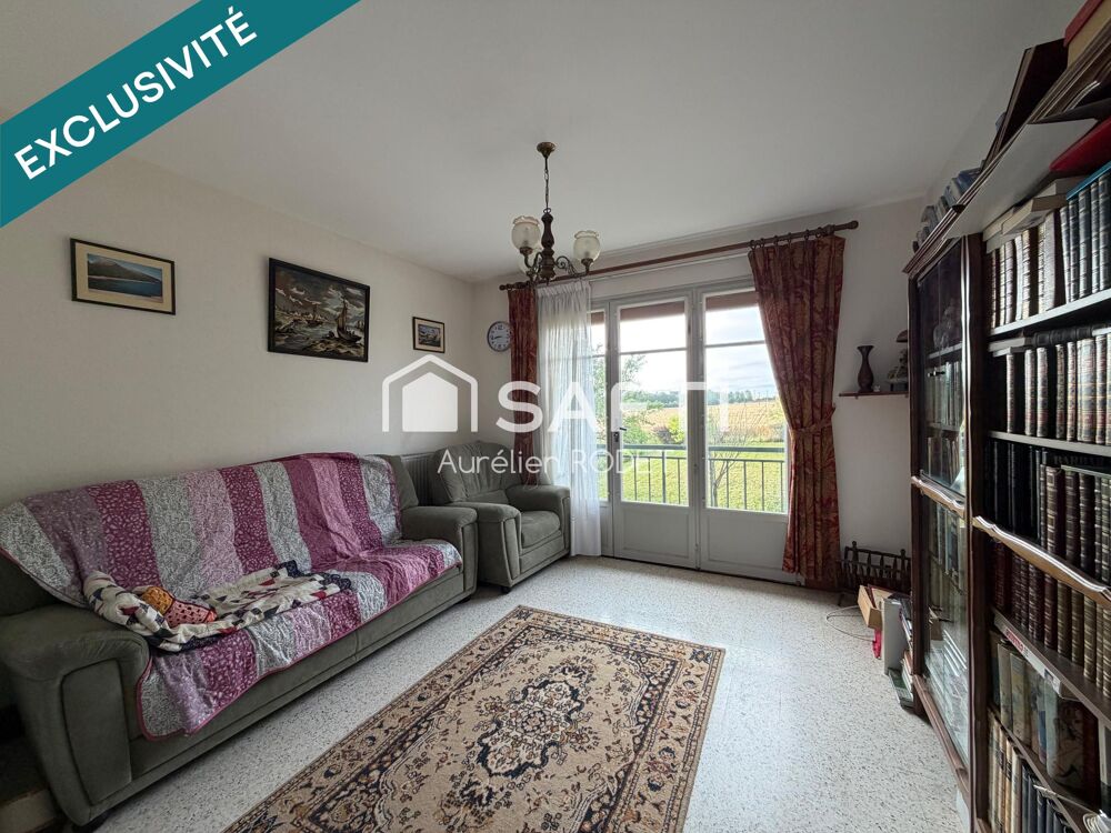 Vente Maison Maison de 92m²  sur sous-sol intégral, DPE B! Vatan