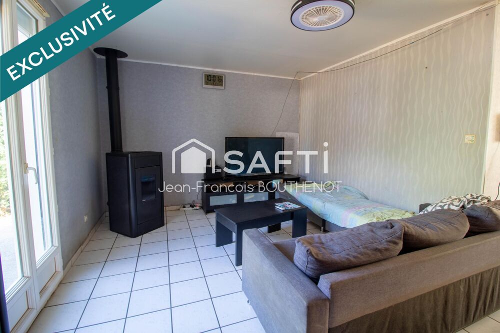 Maison de plain-pied 4 chambres  112 m² sur terrain denviron 900 m²
