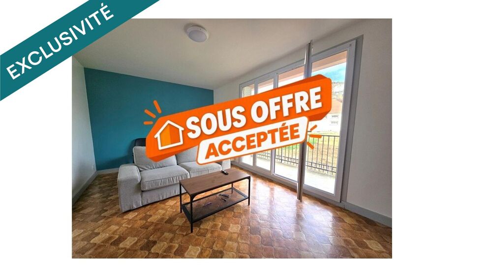 T3 lumineux avec balcon, loué, investissement sécurisé