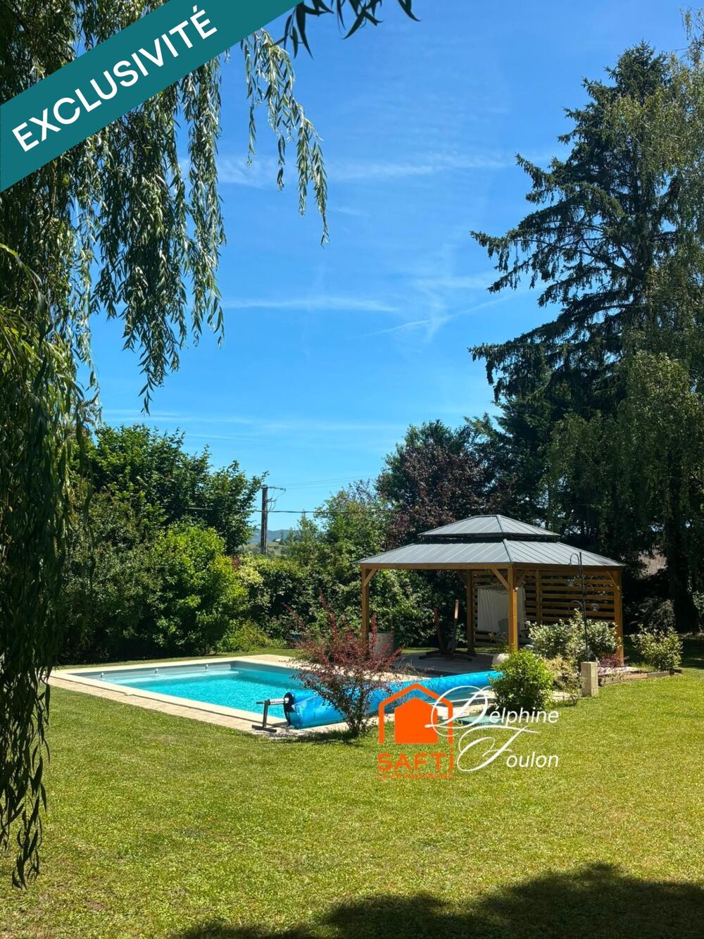 Maison dhabitation avec dépendances et piscine