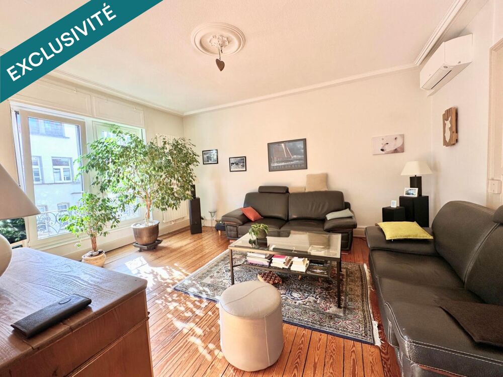 5P. LUMINEUX 121m2 COUR - BALCONS - CONTADES
