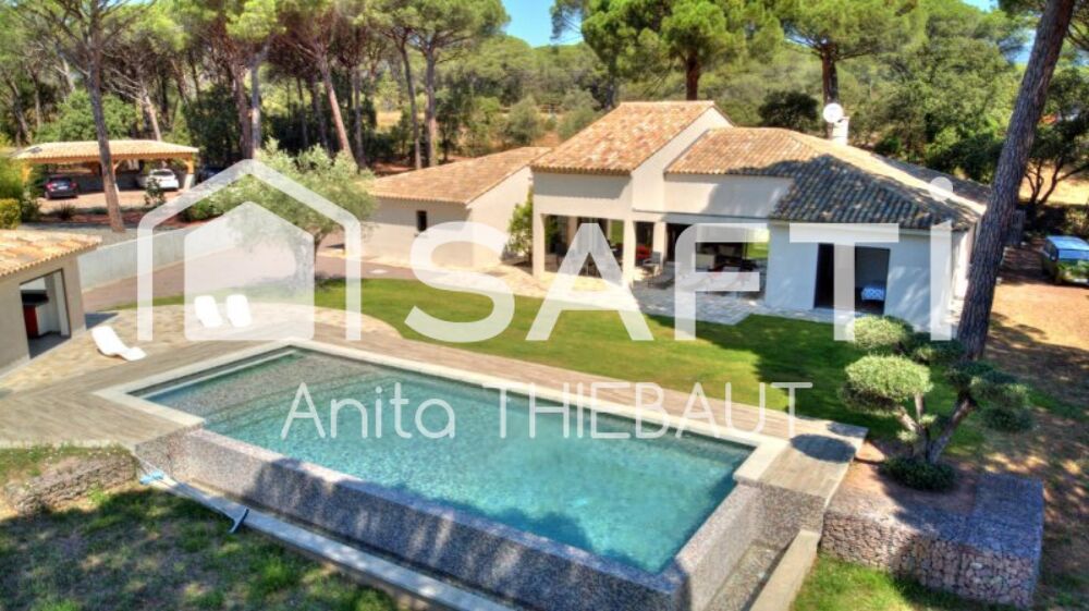 ROQUEBRUNE SUR ARGENS - Maison principale 268m² et maison annexe 75m2 sur terrain d'1 hectare au calme absolu