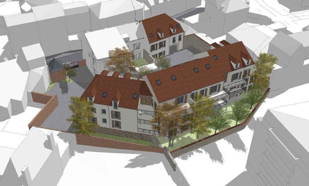 Vente Appartement Compiègne, appartement avec jardin à deux pas du centre ville Compiegne
