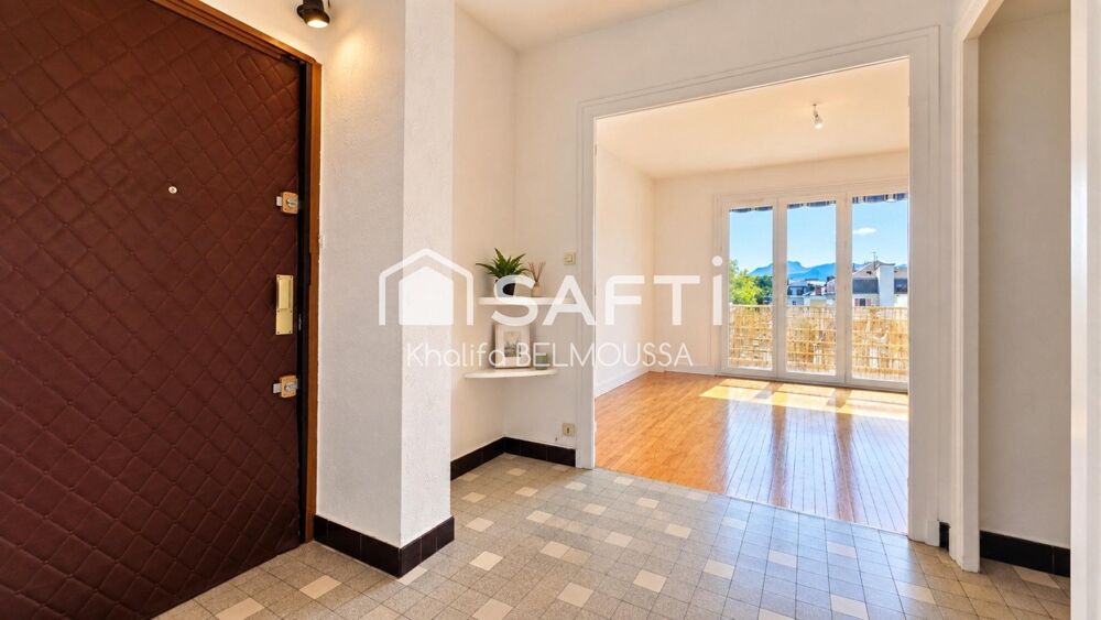 Vente Appartement AIX-LES-BAINS – T3 DE 73 M² – BALCONS – VUE DÉGAGÉE – 5? ÉTAGE AVEC ASCENSEUR Aix-les-bains