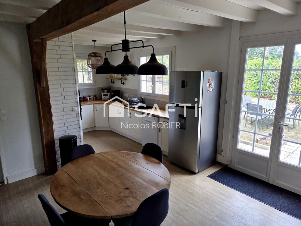 Charmante maison rénovée, trois chambres et plus, jardin, garage aux portes de Niort!