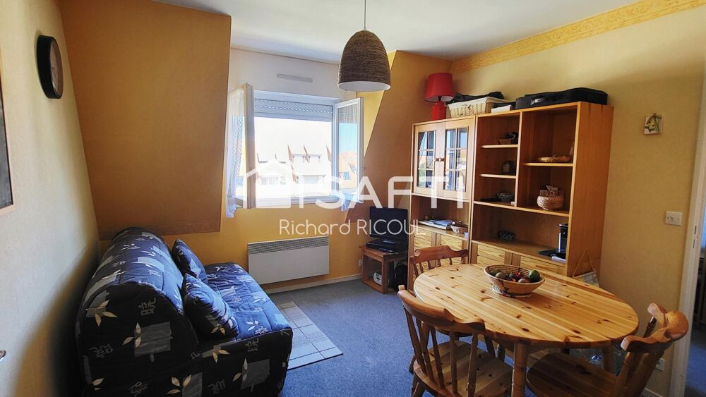Vente Appartement 24m² - 1 ch - Plage 3' à pied- étg 4 - ascenseur Villers-sur-mer