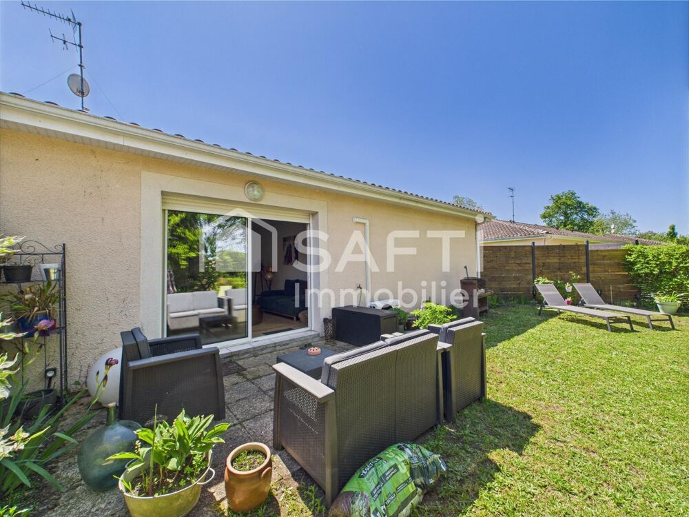 Maison de 54 m2, 1 chambre - terrain de 266 m2