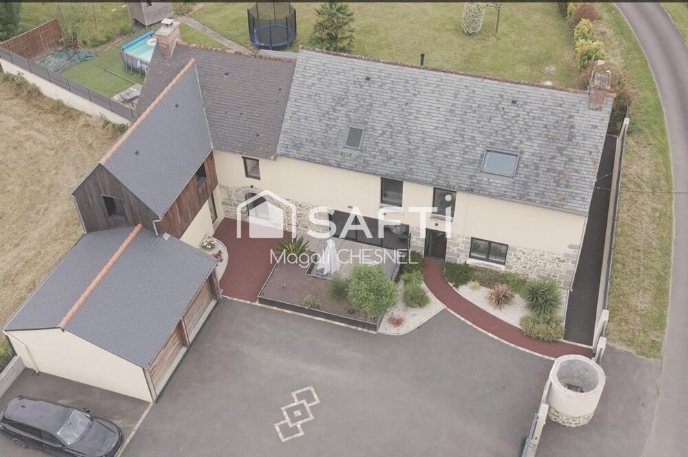 LONGERE 242 m²  6 CHAMBRES  GRAND TERRAIN  GUIPEL