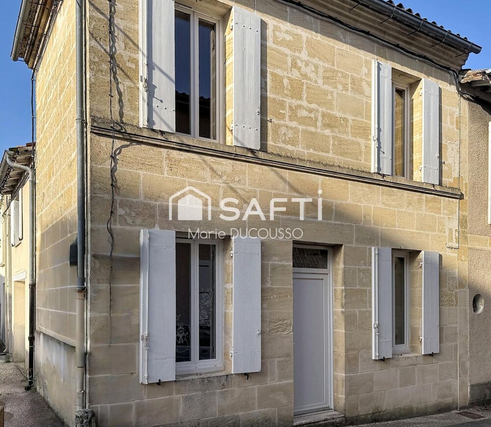Maison pierre avec garage en centre-ville