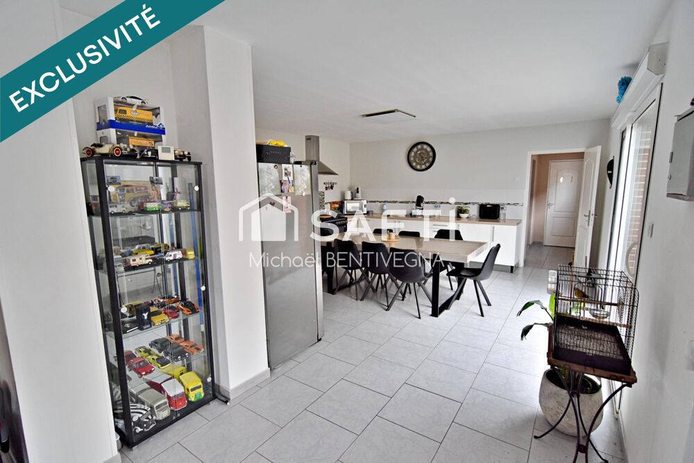 Vente Maison Longère  4 Chambres – Jardin & Garage à Onnaing Onnaing