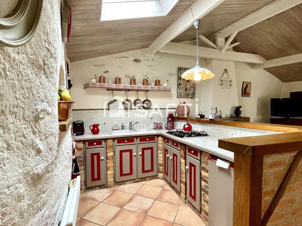Maison ancienne rénovée de 78m². 3 pièces