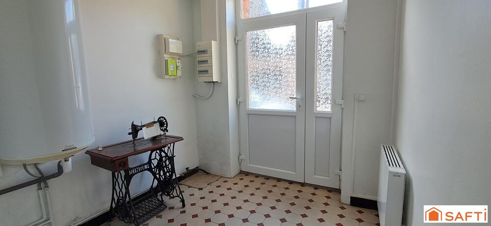 Maison de ville 2 ch dépendance et jardin