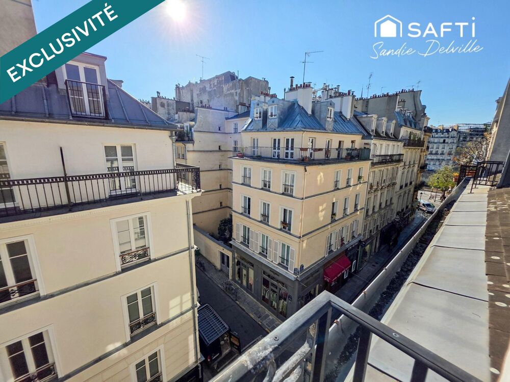 Vente Appartement Île Saint-Louis- T2- 60m² au sol -40m² Paris 4
