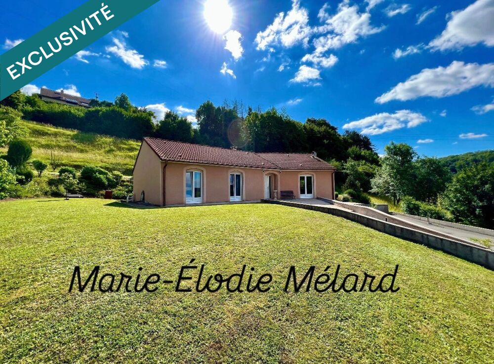 Plain-pied individuel sur sous sol complet- terrain de 35 ares- 20 min de Luxembourg