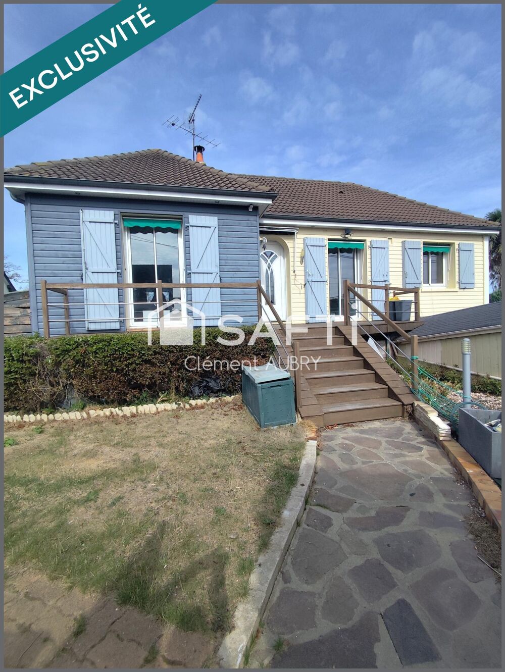 Maison familiale avec jardin !