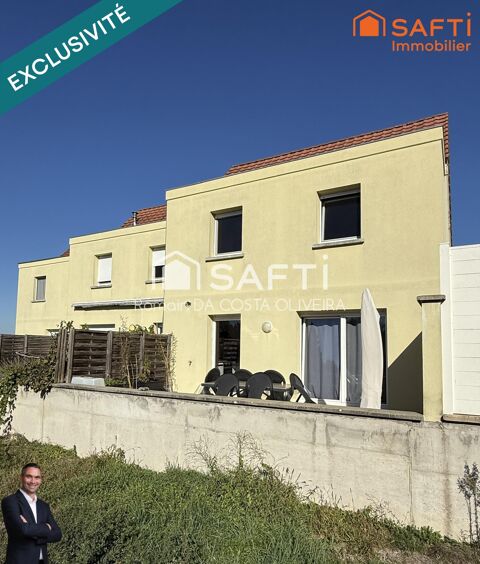   Superbe maison mitoyenne de 4 pièces avec une grande terrasse, un garage et deux places de stationnement ! Maison - 4 pièce(s) - 86 m²
