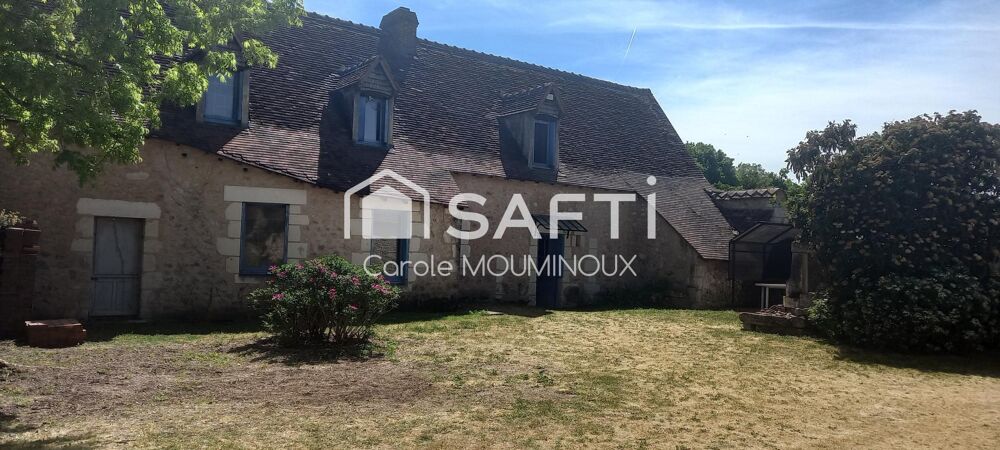 Vente Maison Authentique corps de ferme à fort potentiel - cadre bucolique proche de Tours Tauxigny saint bauld