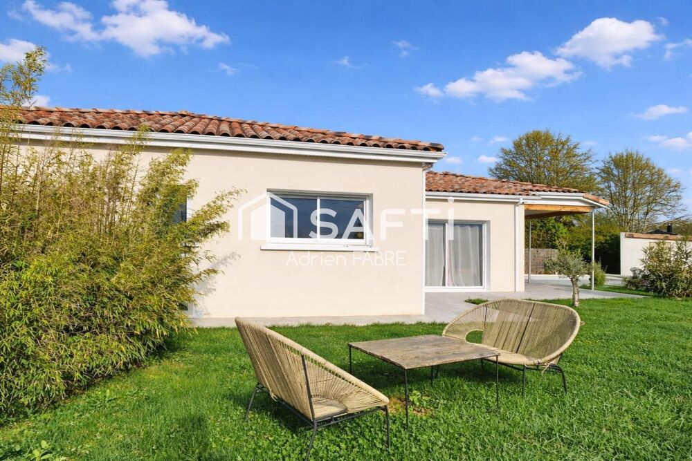 Maison T4 de plein pied de 2018 ,piscine, garage