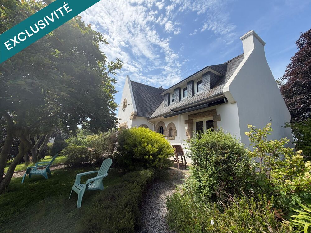Maison de charme 106 m²  Terrain d'exception 2 092 m²  Aux portes de Lannion et Louannec
