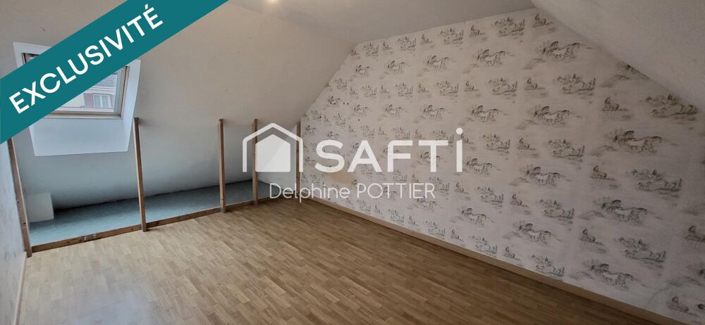 Maison 90m², 5p, 4 chambres, vivable de plain-pied, sous-sol total