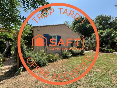   villa de plain pied avec joli jardin Maison - 5 pi�ce(s) - 117 m�