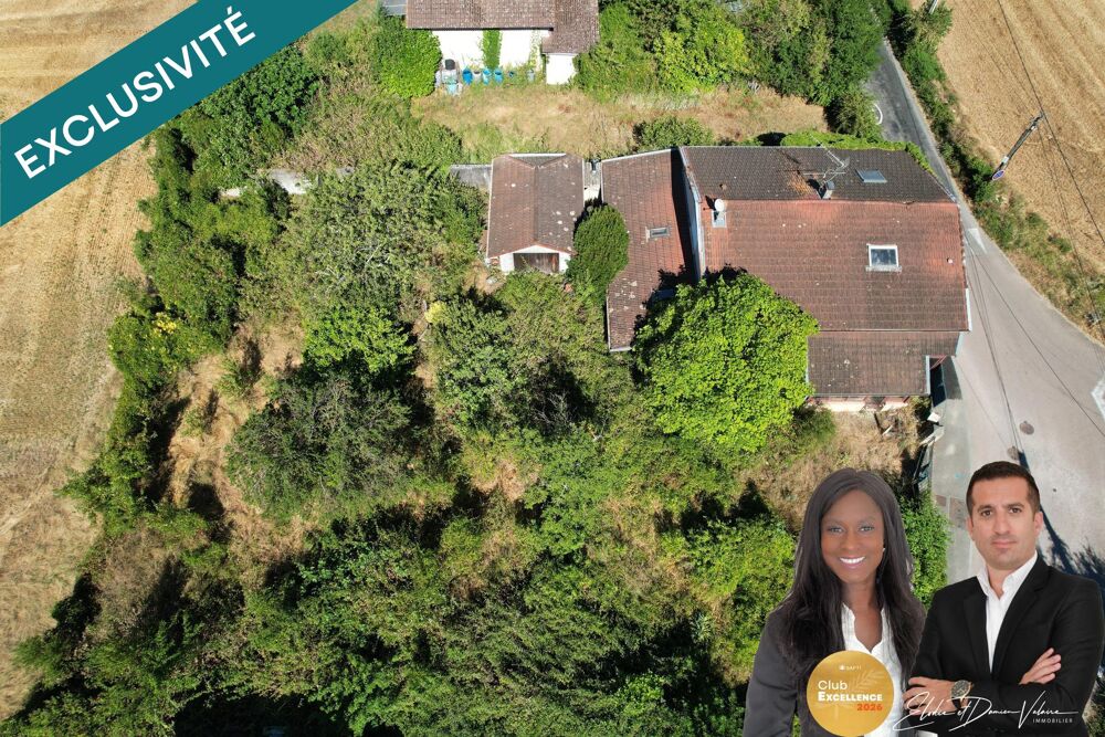 MAISON FAMILIALE DE CARACTÈRE À RÉNOVER  220 m² ENV.  TERRAIN 1 082 m²