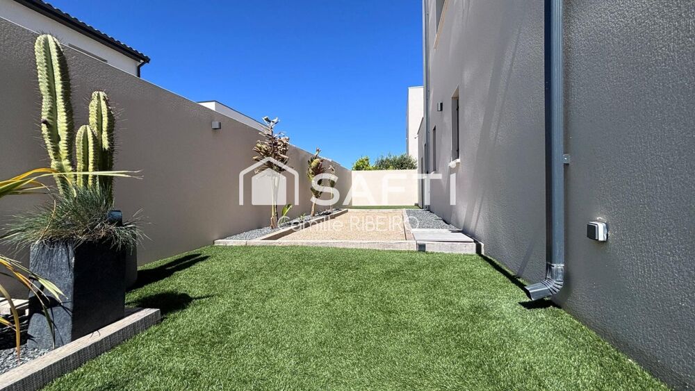SERIGNAN, VILLA ARCHITECTE T4, PISCINE, JACUZZI, GARAGE ET PLACES DE PARKING