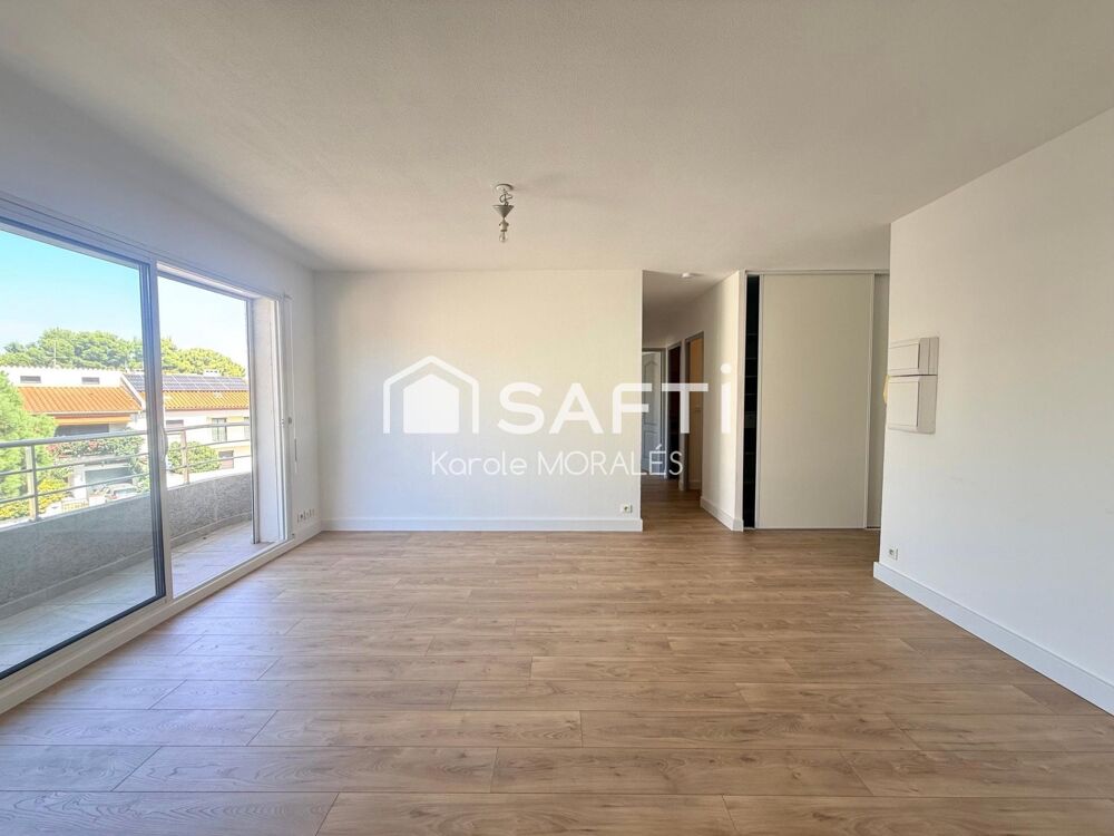 Vente Appartement PERPIGNAN, APPART T3 RENOVE, BALCON, GARAGE ET STATIONNEMNTS Perpignan