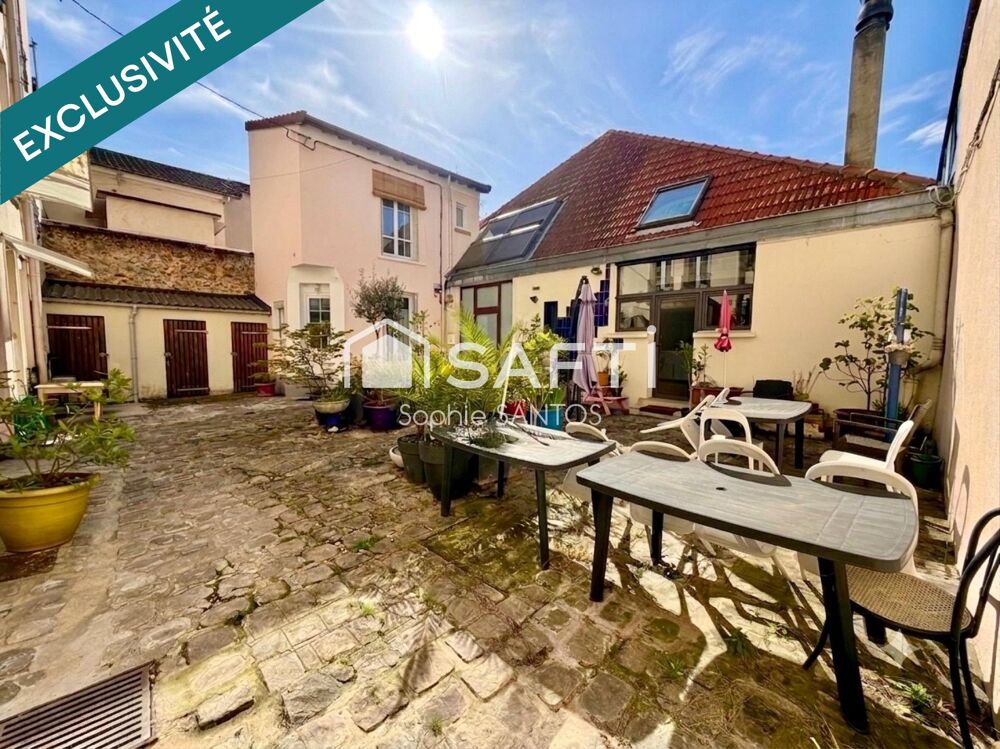 Vente Maison 2 pièces - duplex - 35 m2 - centre ville Neuilly-plaisance
