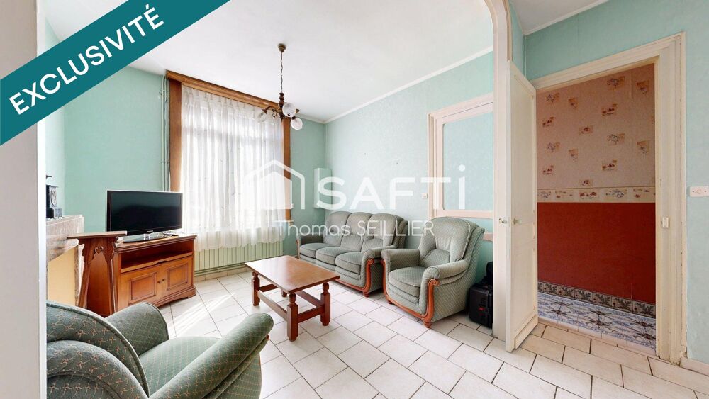 Vente Maison Maison avec jardin exposé Sud-Ouest – Beau potentiel de rénovation Wattrelos