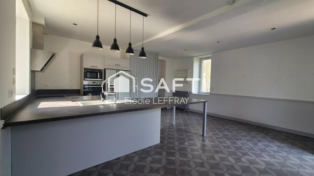 Ravissante maison en pierre avec beaux volumes et grand terrain clos