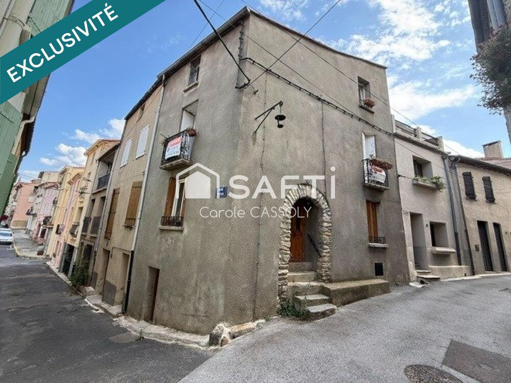 Vente Maison Maison de village RDC + 2  89m²environ  2 chambres double vitrage et parquet. Vinca