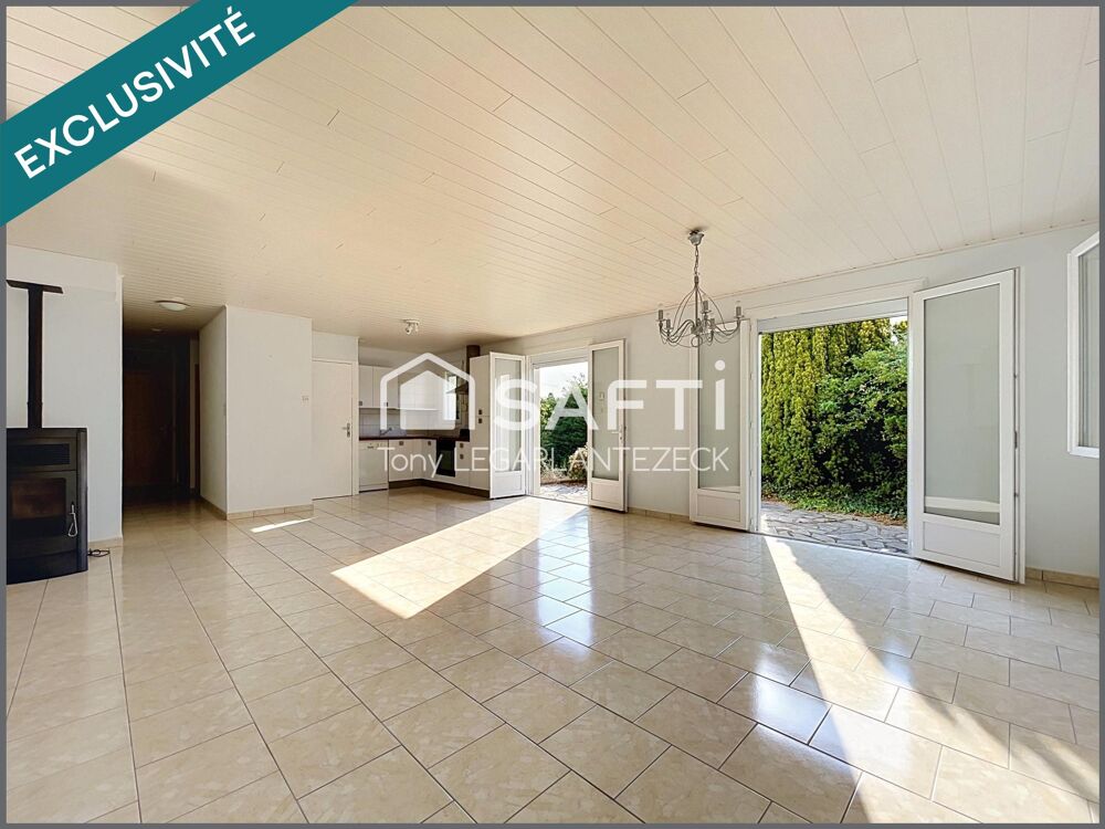 Maison sur sous-sol complet avec 3 chambres