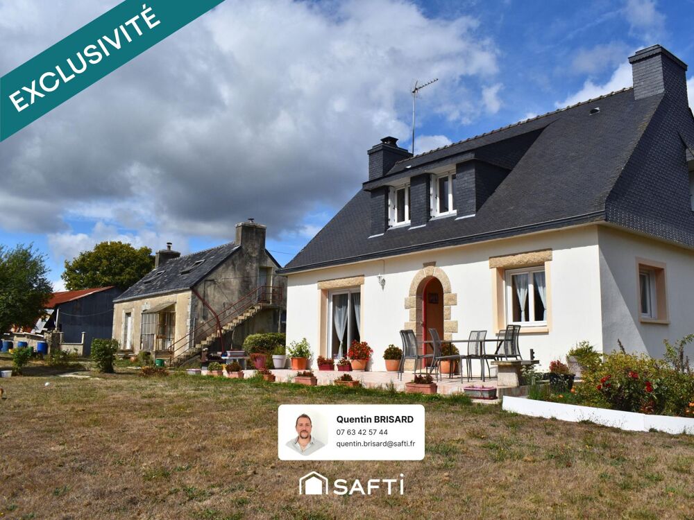 Vente Maison Espace, calme et potentiel pour projets ambitieux. Plouay