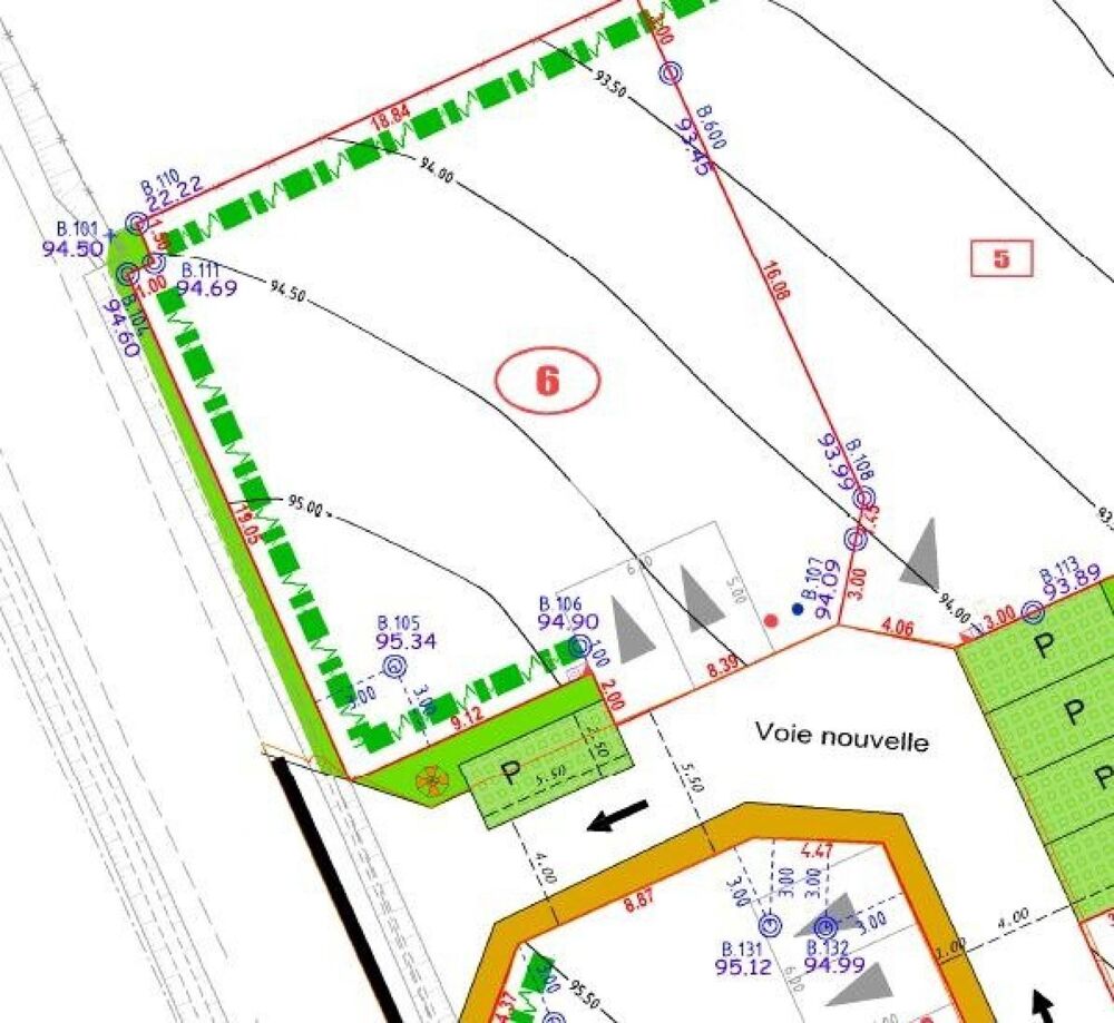 Vente Terrain Terrain à bâtir de 428 m² – Viabilisé & Libre de constructeur – Dans un mini-lotissement, sans mitoyenneté ! Goven