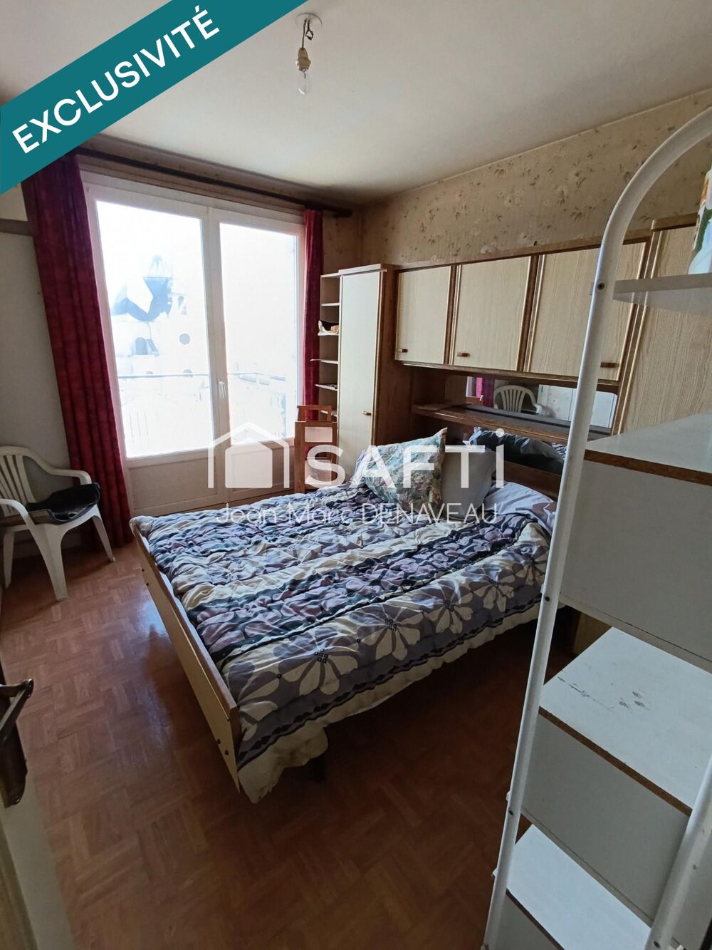 Vente Appartement T2 avec cave, garage et place de parking Tours