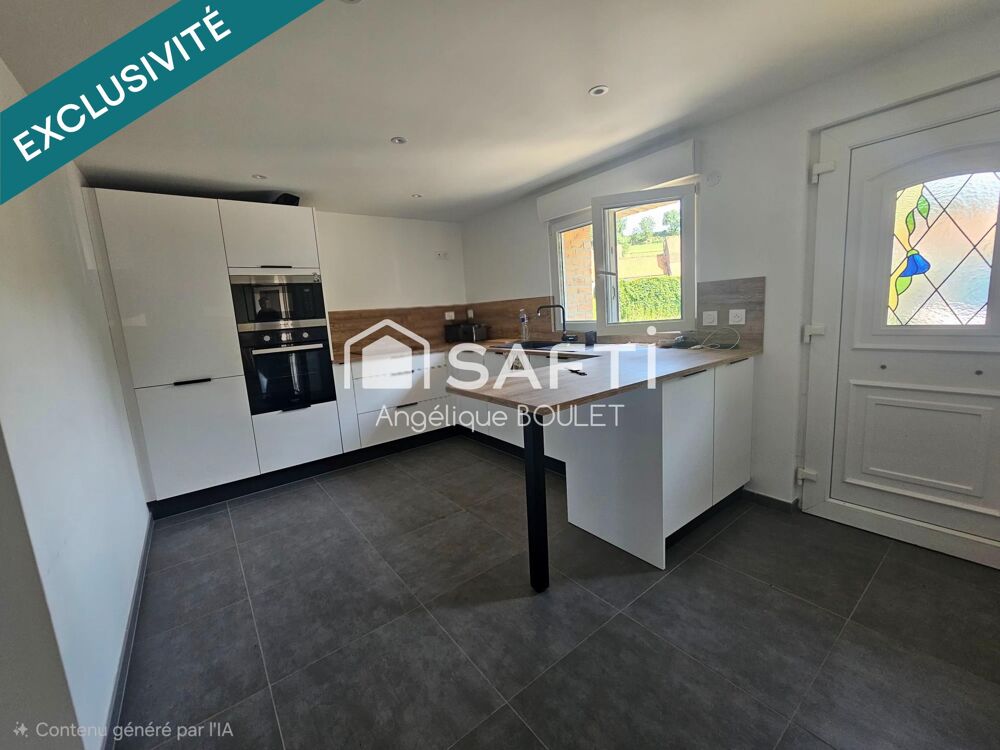 Maison plein pied - Cadre naturel exceptionnel