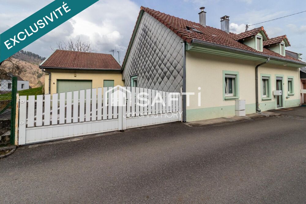 Maison Mitoyenne à fort potentiel au calme, 95 m² sur 8 ares de terrain